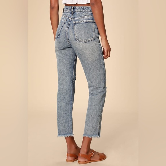 Amuse Society Selena high-waisted distressed jeans - Picture 2 of 5